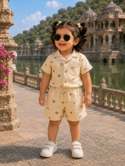 Sandel Animal printed coord set